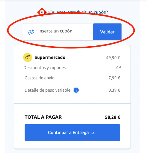 Como aplicar un cupon carrefour