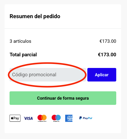 Donde aplicar el codigo promocional de Sports Direct