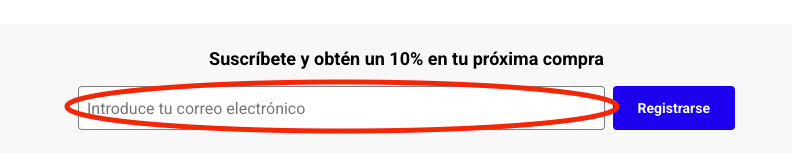 Como suscribirte a Sports Direct y conseguir un codigo de bienvenida