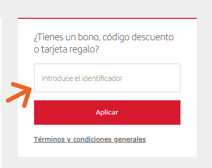 aplicar un codigo descuento iberia