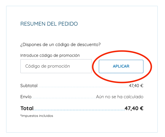 Donde aplicar el codigo descuento Paco Perfumerias