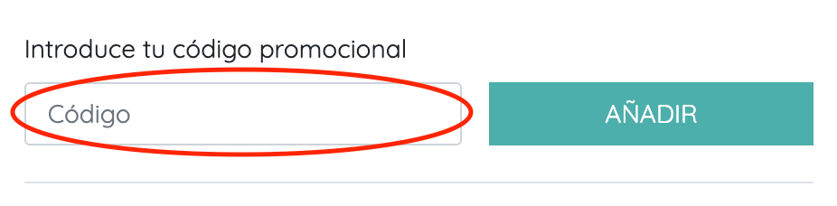 Como canjear un codigo promocional Aromas