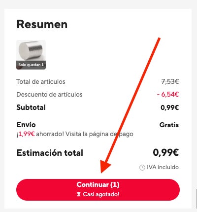 Inicio de sesion Aliexpress