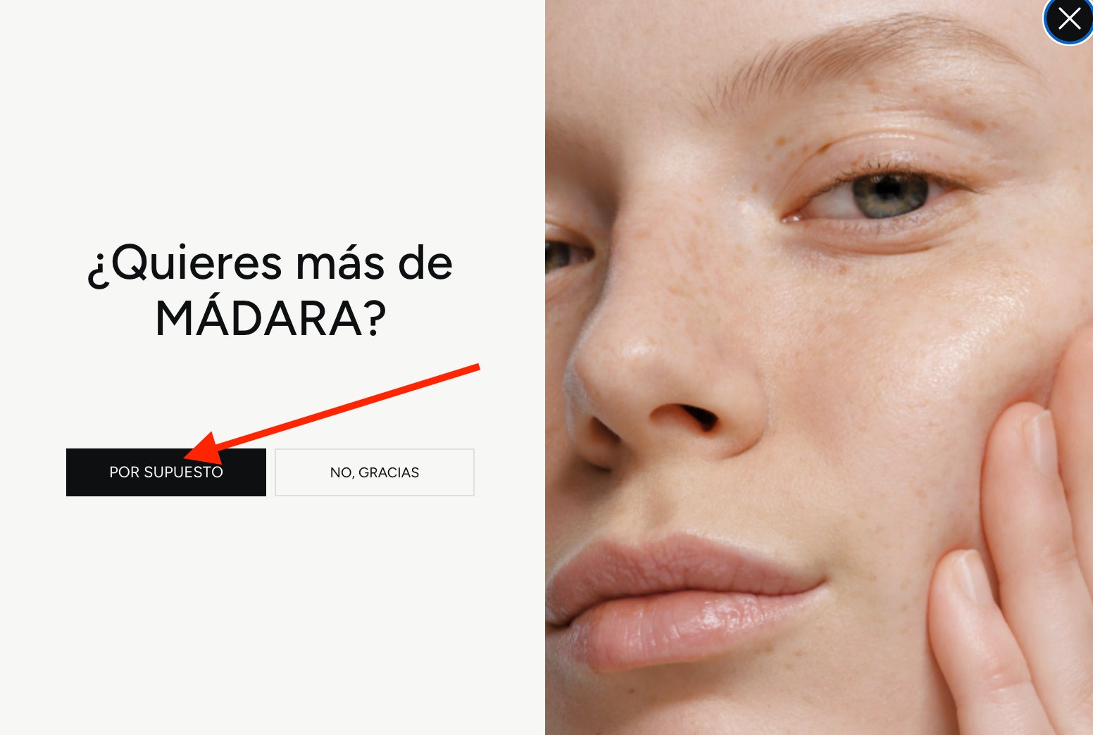 Pop-up de Madara