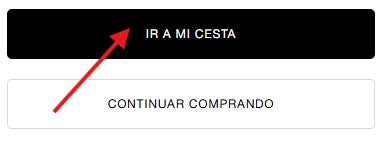 Como ir a la cesta de la compra lancome