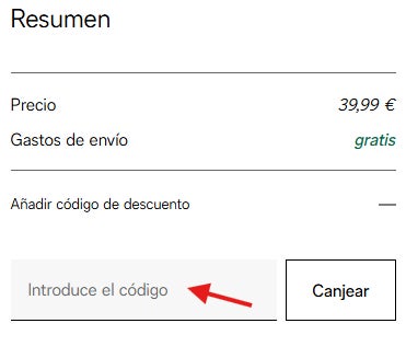 Donde aplicar el codigo descuento c&a