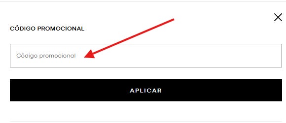 donde puedes pegar el codigo promocional michael kors