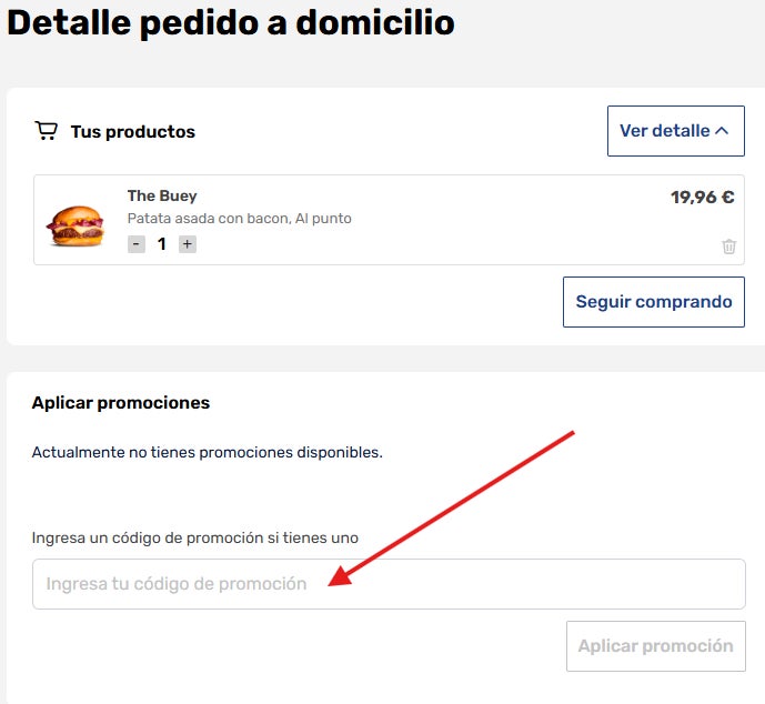 donde podemos escribir o pegar el codigo descuento foster hollywood