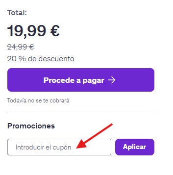 donde pegar el cupon udemy